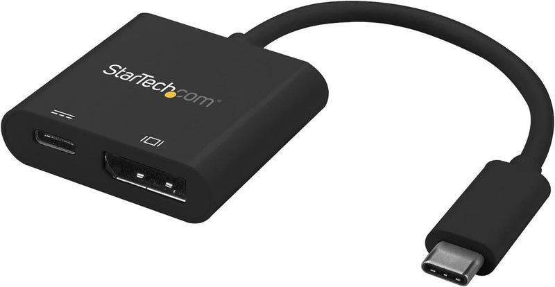 StarTech.com USB-C auf DisplayPort Adapter mit Power Delivery - 4K 60Hz HBR2 - USB-C auf DP 1.2 Alt