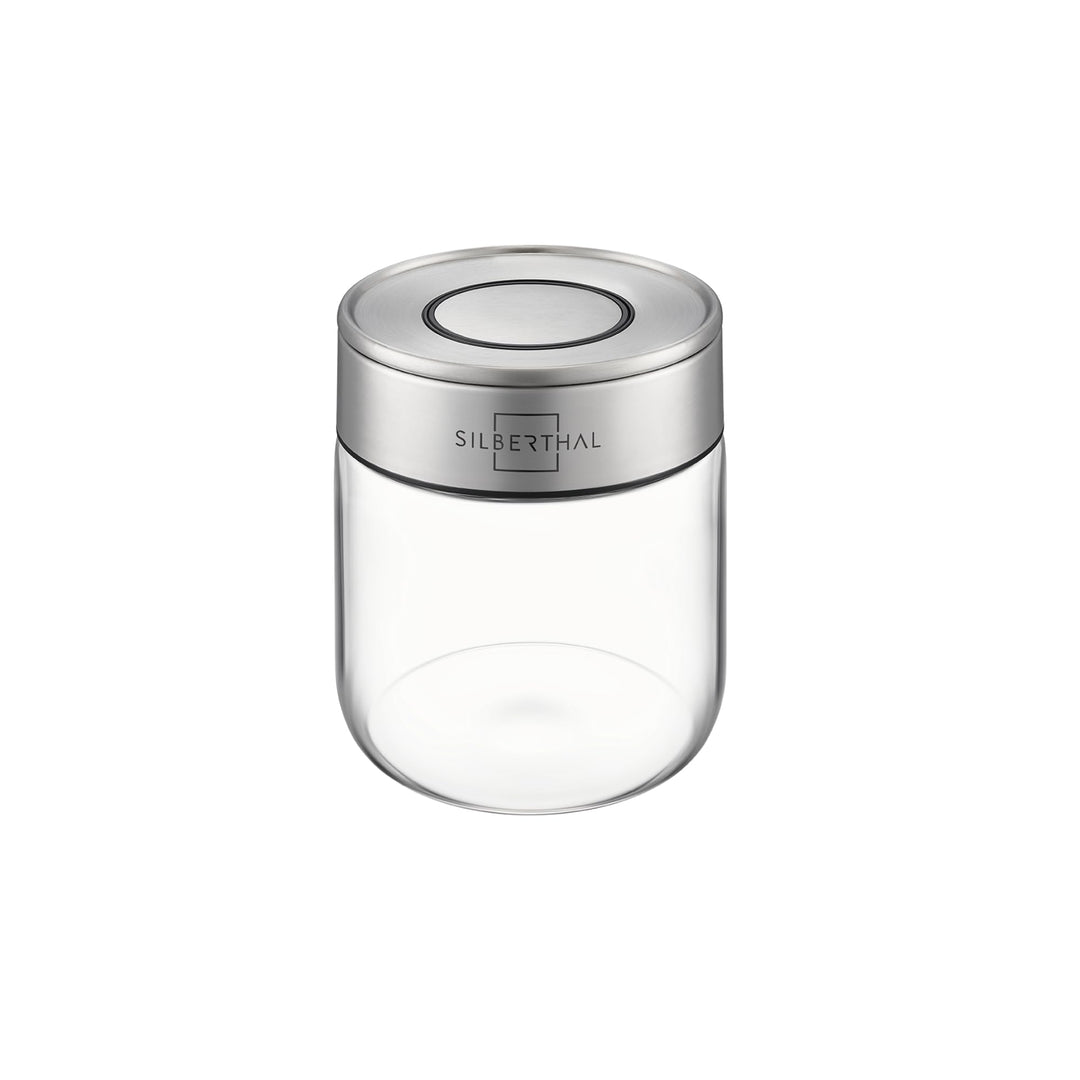 SILBERTHAL Vorratsdosen Glas mit Deckel 400 ml - Vorratsgläser für luftdichte & auslaufsichere Aufbe