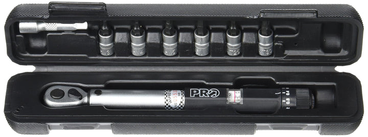 DREHMOMENTSCHLÜSSEL 3-15NM EINSTE. INKL. M3/M4/M5/M6/T25/T30
