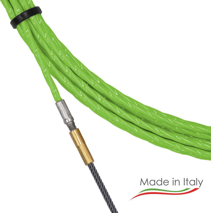 Arnocanali Snake AM6.030 Spiralsonde, Polyester, 30 m, Ø 6 mm, Grün 30 metri Ø 6 mm Grün, 30 metri Ø
