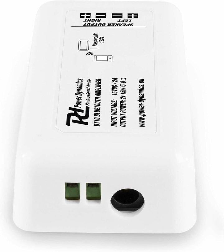 Power Dynamics BT10 Bluetooth-Einbauverstärker - 2X 15 W