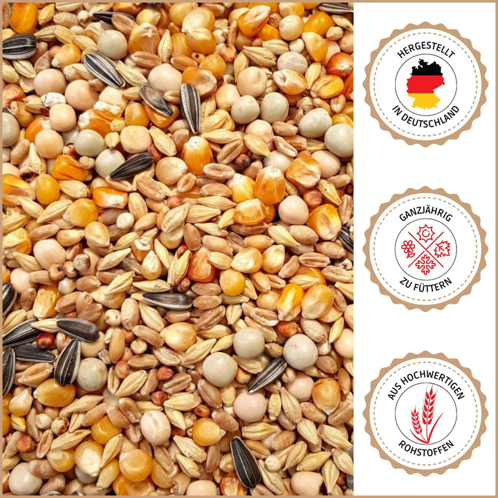 SUPRAVIT Taubenfutter 25kg Basis | nahrhaftes Allroundfutter für Tauben | Klassische Futter Körnermi