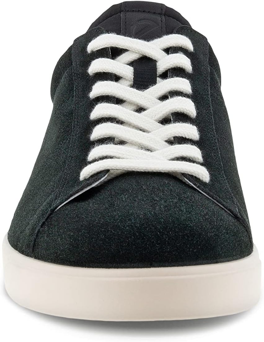 ECCO Herren Street Lite M Shoe 42 EU Black Black White, 42 EU Black Black White