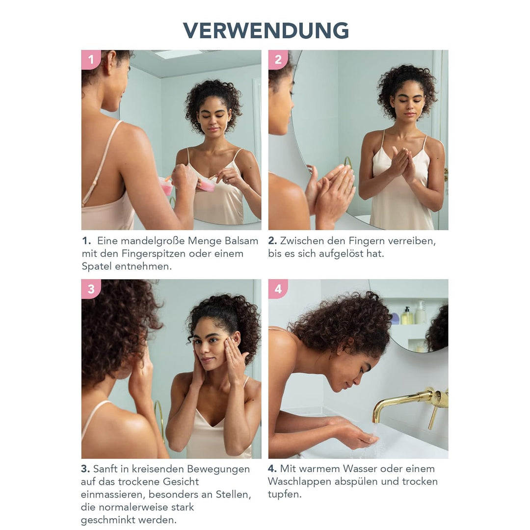 FOREO LUNA Cleansing Balm – Make-Up Entferner – Ölreiniger o. Wasser – Augen-Makeup-Entferner – Vega