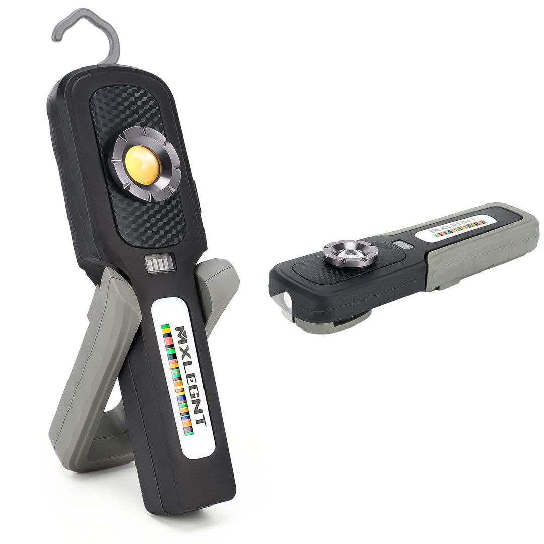 Echtfarben Arbeitsleuchte led Lack Kontrolllampe: MXLEGNT Aufladbar COB Autoaufbereitung Polierlampe