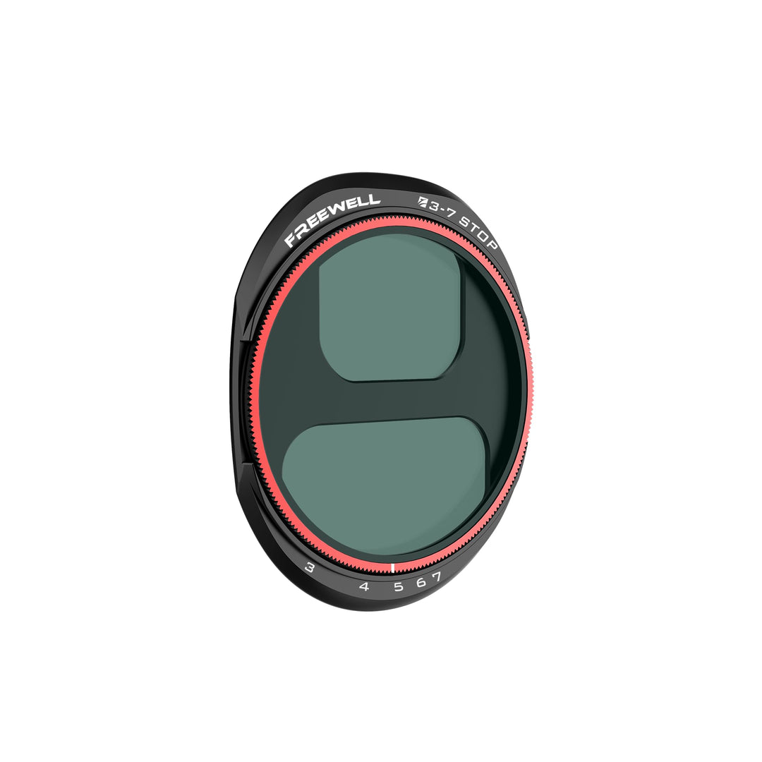 Freewell VND 3-7 Stop Variabler ND-Filter für DJI Mavic 4 Pro - Einstellbare Belichtungssteuerung Ma