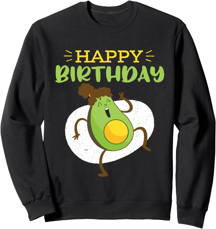 Avocado-Geburtstag. Lustiges Sweatshirt