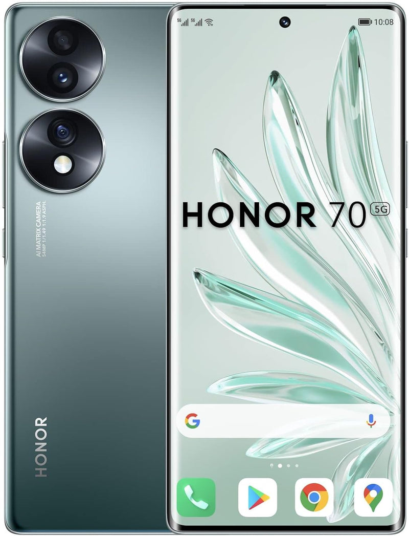 Honor 70 5G 8GB/256GB Verde (Emerald Green) Dual SIM HONOR 70, 8 + 256 Smaragdgrün, HONOR 70, 8 + 25