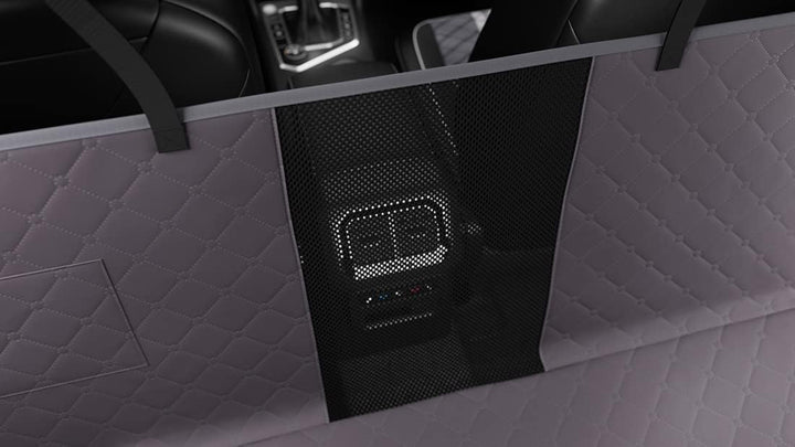 Knuffelwuff universal Hunde Autoschondecke für die Rückbank 137x148cm - Wasserabweisend, Kratzfest u