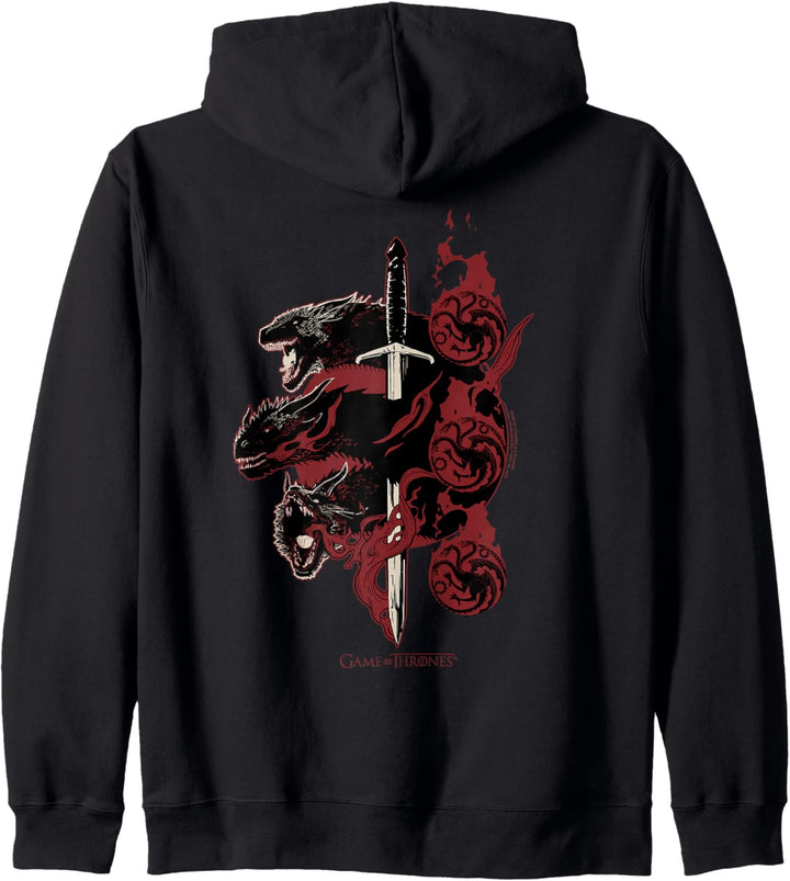Game of Thrones Targaryen Dragons Kapuzenjacke