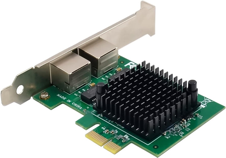 Dual PCIe 3.1 2.5GBase-T Netzwerk Adapter mit Intel I225-V 2500/1000/100Mbps PCI Express Gigabit Eth
