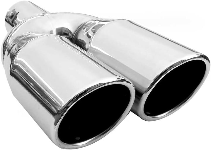 Auspuffblende Endrohr Auspuff Universell Schalldampfer Sport Rund Sportauspuff Endrohrblenden Blende