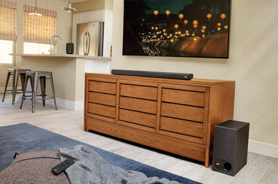 Polk Audio Signa S3 TV Soundbar mit Subwoofer, HDMI ARC, Bluetooth, Google Chromecast, 5.1 Dolby Dig