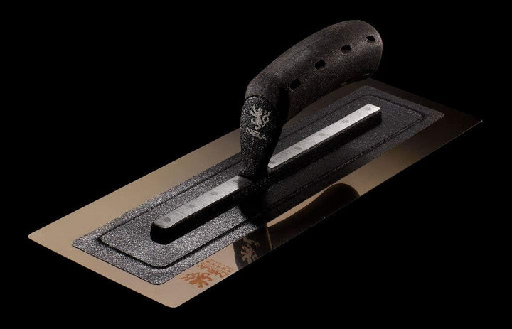 NELA Premium Black Edition Glättekelle 355 x 120mm rostfrei Glättkelle Traufel Glätter Made in Germa