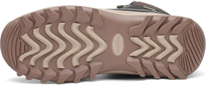 Mishansha Warme Gefütterte Winterschuhe Herren Damen Winterstiefel Wasserdicht Trekkingschuhe Wander