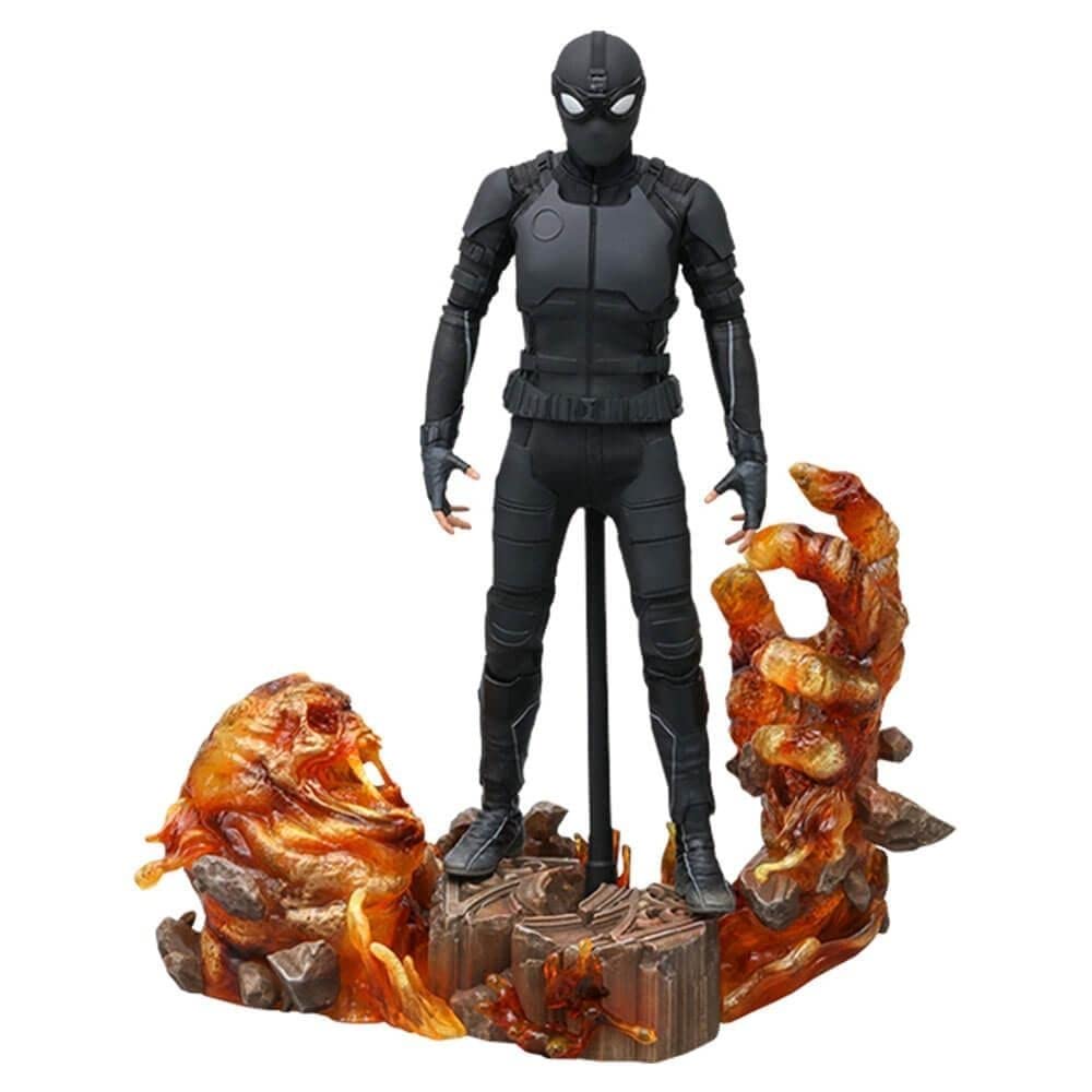 Hot Toys Far from Home Movie Masterpiece Spider-Man Stealth Suit Deluxe Mehrfarbig, 1:6, HT904858