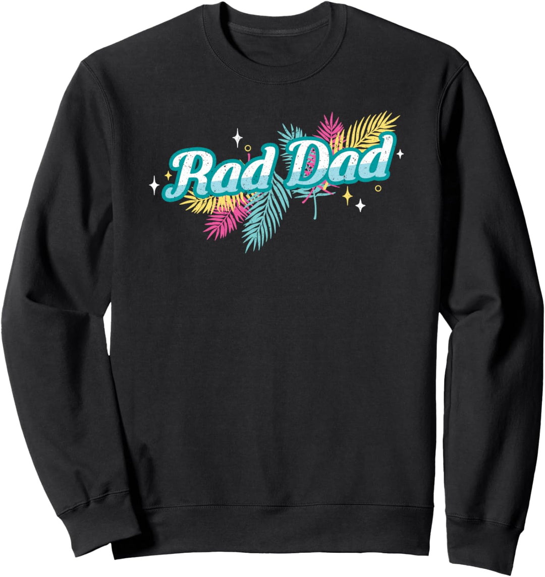 Alles Gute zum Vatertag 2021 Rad Dad Cool Vintage Retro 90er Sweatshirt