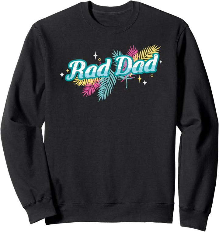 Alles Gute zum Vatertag 2021 Rad Dad Cool Vintage Retro 90er Sweatshirt