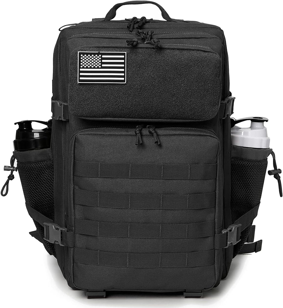 QT&amp;QY Taktischer MilitäR Rucksack Herren Gross 25l/35l/45L Bundeswehr Rucksack 3 Tage Molle Armee Ru
