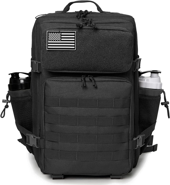 QT&amp;QY Taktischer MilitäR Rucksack Herren Gross 25l/35l/45L Bundeswehr Rucksack 3 Tage Molle Armee Ru