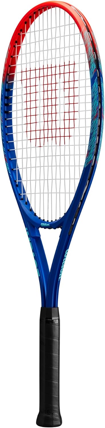 Wilson Impact Tennis Racket 4-3/8" (3) Blau / Rot, 4-3/8" (3) Blau / Rot