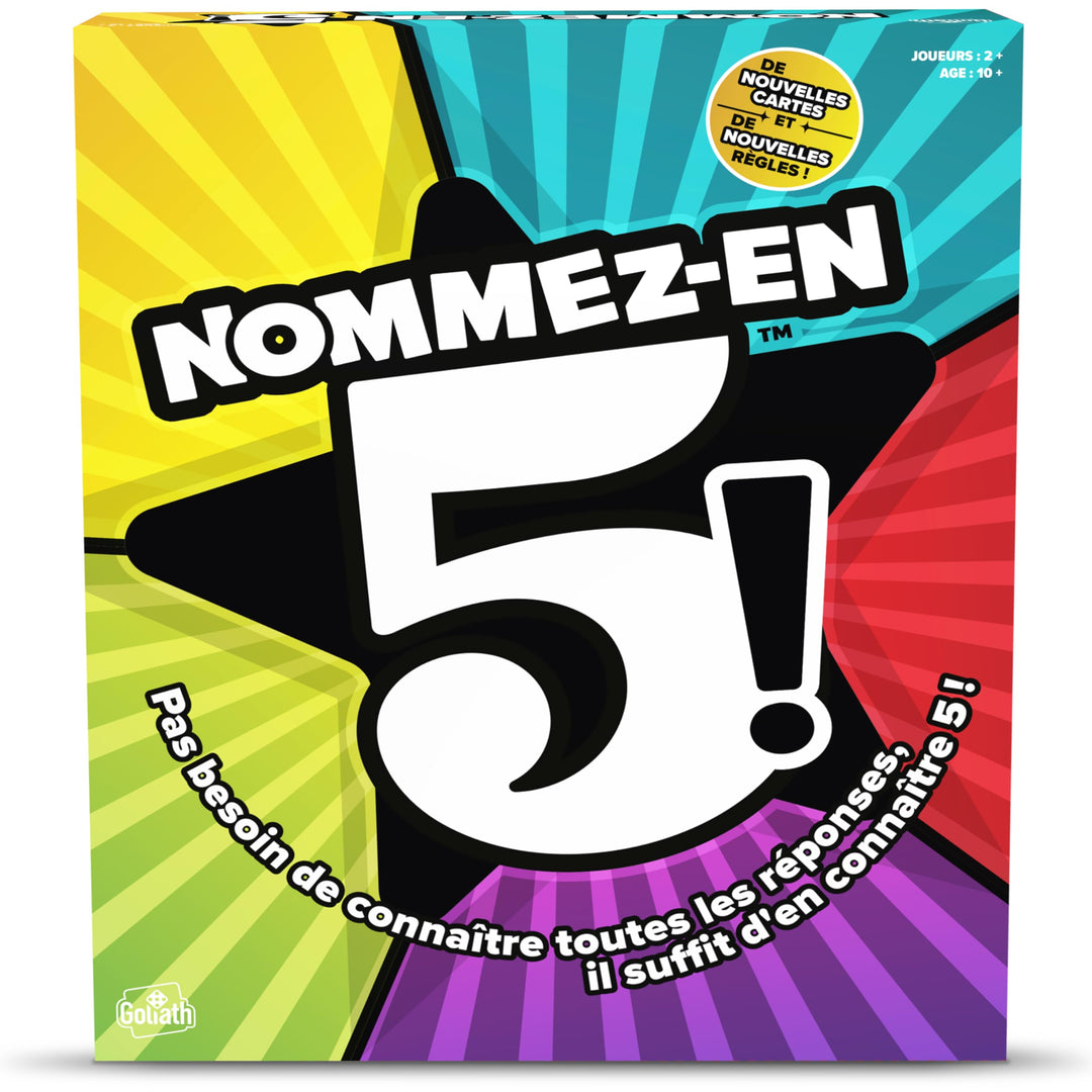 Name 5 - Brettspiel - Goliath