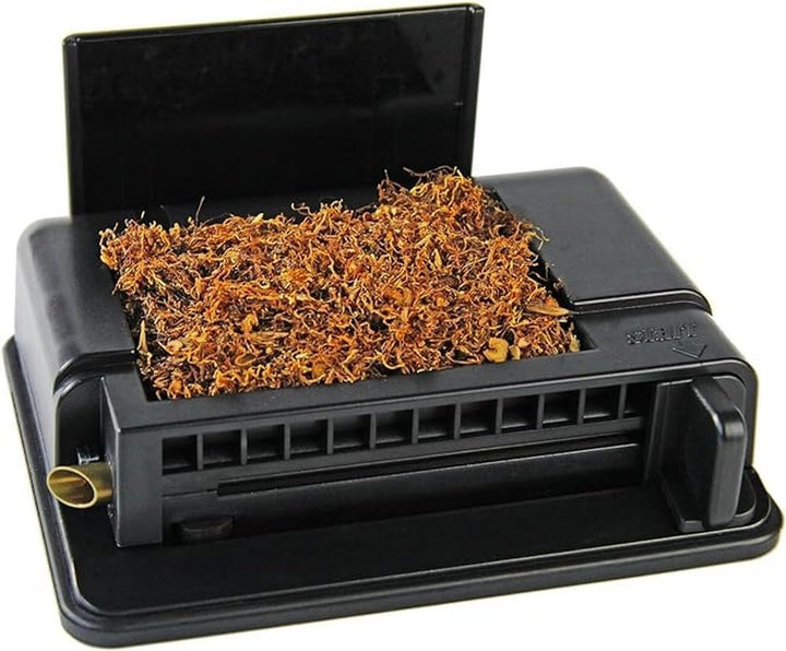 MM 16940 Powermatic Mini Handstopfmaschine Zigarettenstopf-Maschine, Kunststoff, schwarz, 10 x 10 x