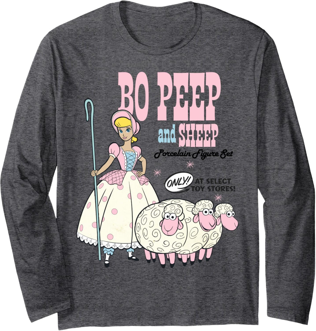 Disney Pixar Toy Story 4 Bo Peep and Sheep Advertisement Langarmshirt