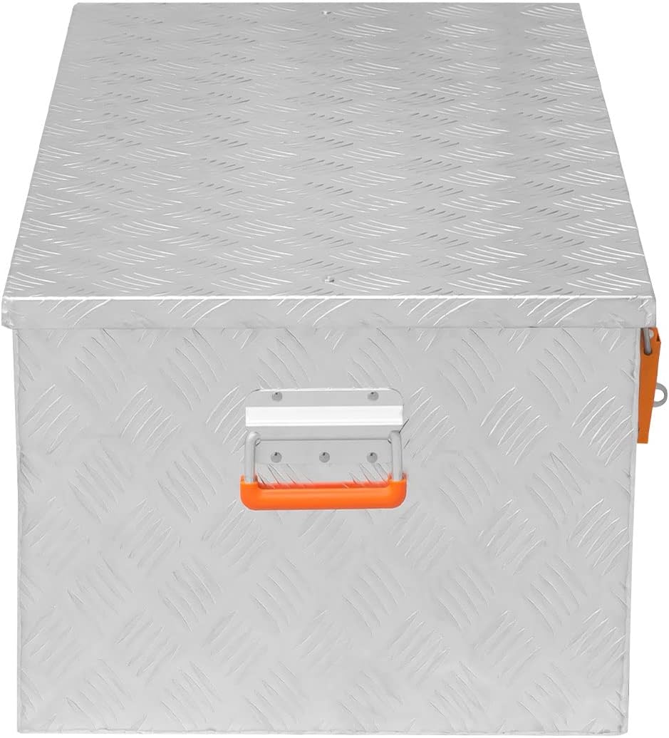alubox Werkzeugkiste Riffelblech ABX-RL140 Aluminium 1,5mm Werkzeugkiste leicht und robust 140 Liter