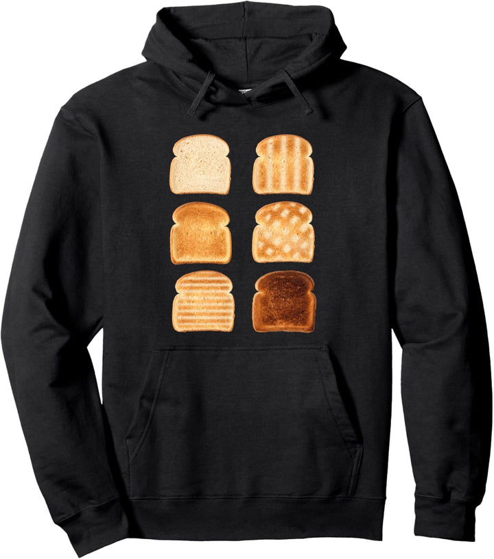 Toast Arten I Brot Toastbrot Toasten Toaster Frühstück Pullover Hoodie