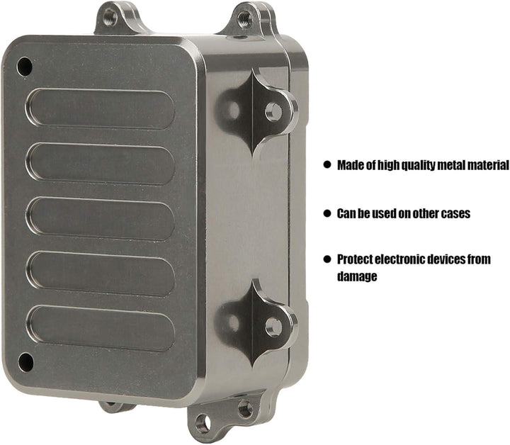 ESC-Box RC-Empfängerbox Metall-Empfängerbox Aluminium-Metall-Empfängerbox Metall-Empfängerbox Mit ES