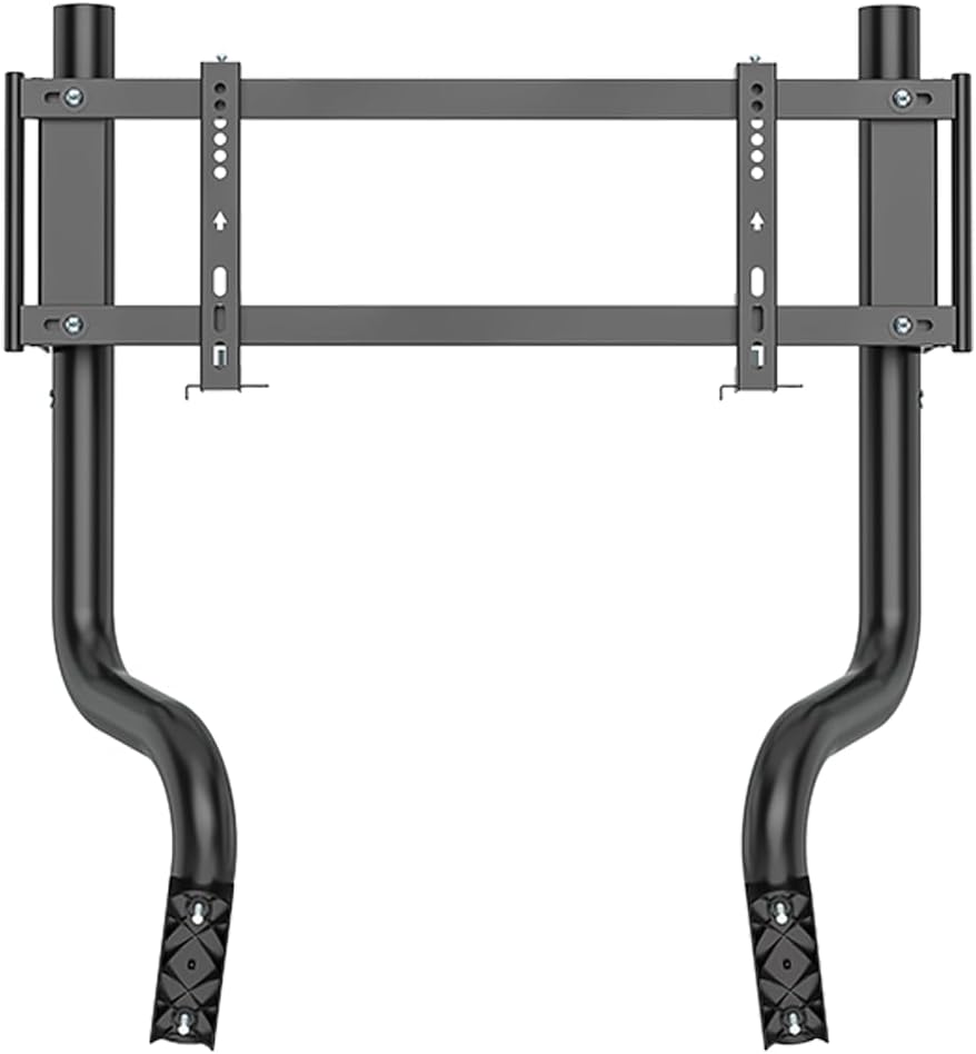 OPLITE Single Monitor Stand GTR Elite - GTR Elite Stahl-Cockpit-Bildschirmhalterung - Kompatibler PC