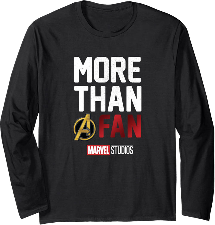 Marvel Studios MORE THAN A FAN 10th Anniversary Langarmshirt