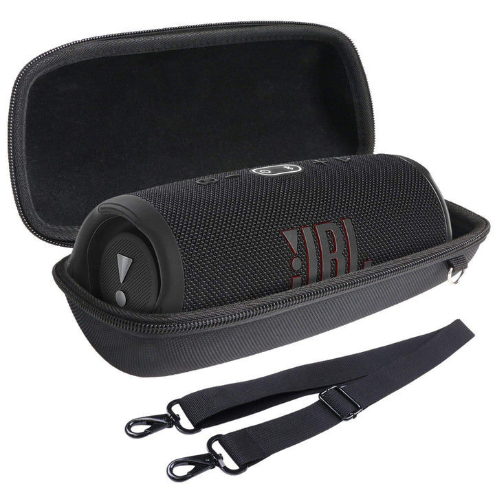 für JBL Charge 4 Bluetooth Lautsprecher Hart Taschen Hülle von Aenllosi Schwarz Tasche, Schwarz Tasc
