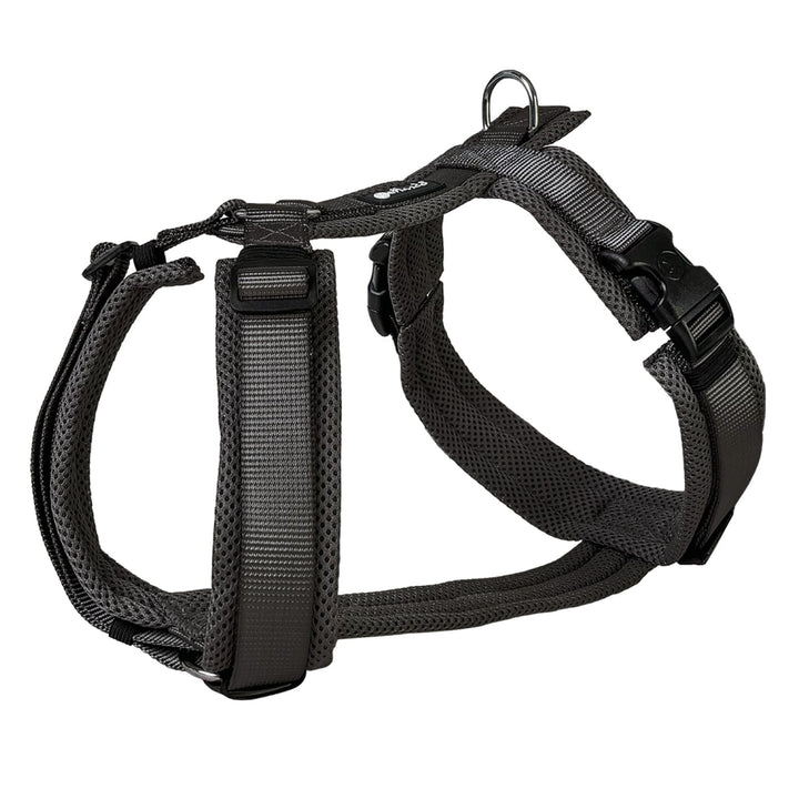 Petlando Hundegeschirr gepolstert, Mesh Y-Comfort, weich, stufenlos verstellbar, besonders leicht &amp;