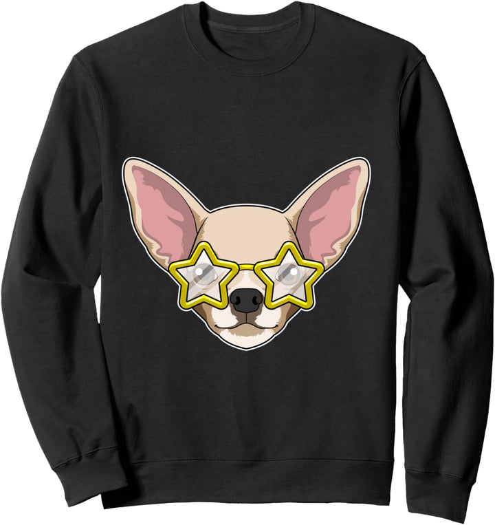 Hund Brille Sweatshirt