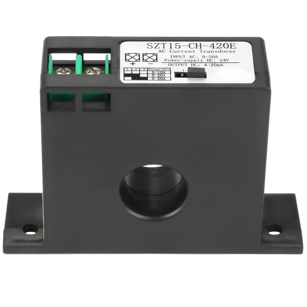 4-20mA Strommessumformer Ausgang Analoges Stromsignal Isolierter Hallsensor 0-50A Wechselstromwandle