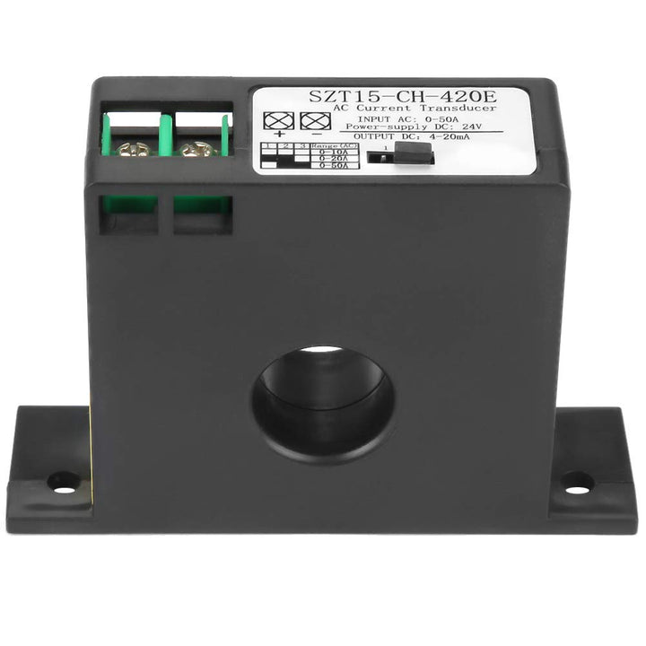 4-20mA Strommessumformer Ausgang Analoges Stromsignal Isolierter Hallsensor 0-50A Wechselstromwandle