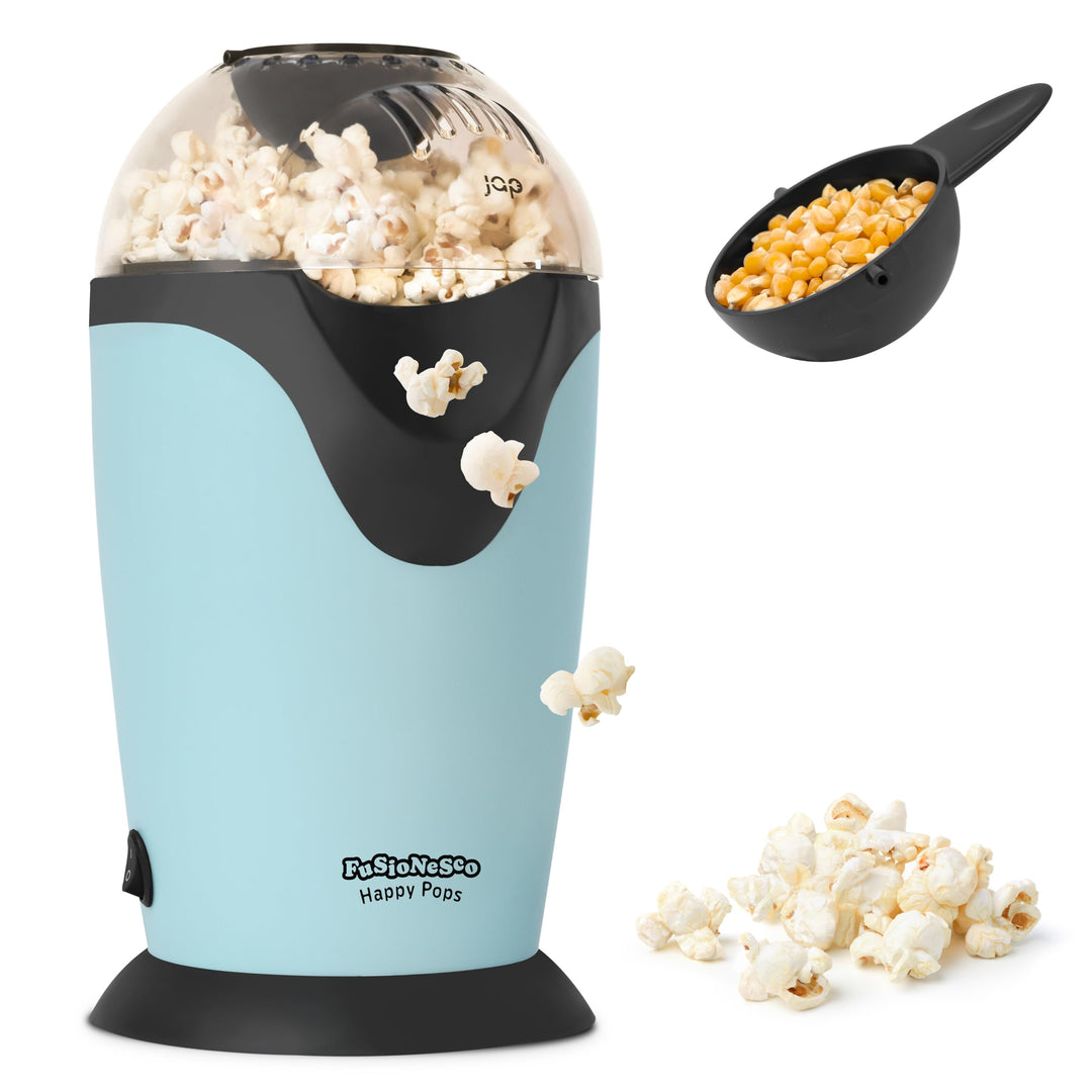 JAP Happy Pops Popcornmaschine - Retro Popcorn maker - Popcornmaschine für zuhause - 2 bis 3 Persone