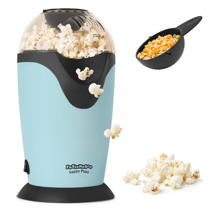 JAP Happy Pops Popcornmaschine - Retro Popcorn maker - Popcornmaschine für zuhause - 2 bis 3 Persone
