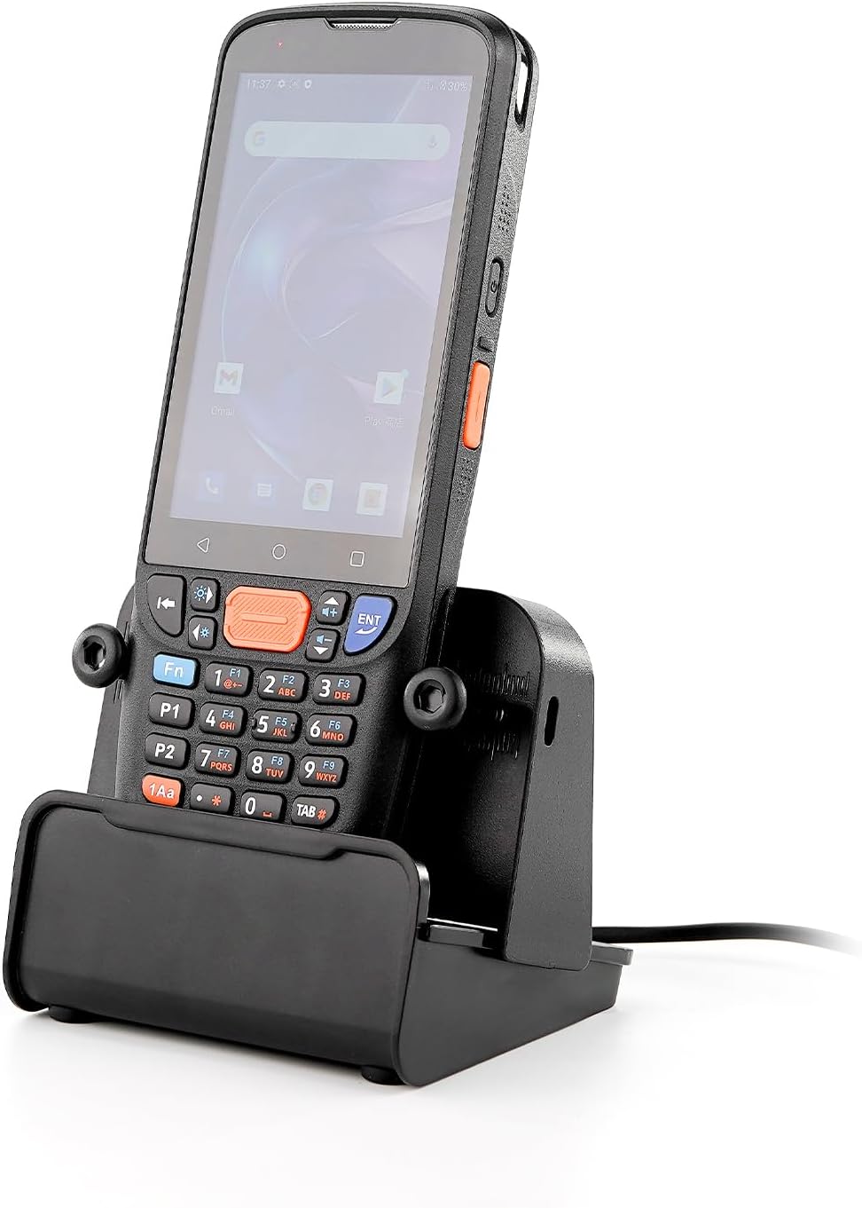 NETUM Mobile Terminal Ladestation – 5V/2A Ausgang, 100–240V Eingang, Kompaktes Ladegerät &amp; Halter fü