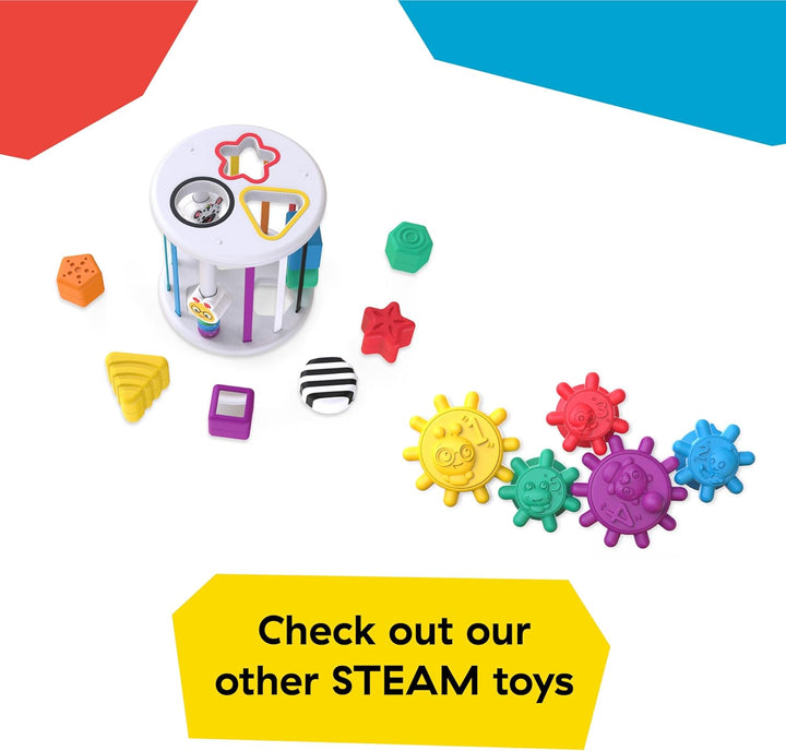 Baby Einstein, Curiosity Table Spieltisch mit 65 Melodien, abnehmbaren Füssen, Lichtern, Zahnrädern