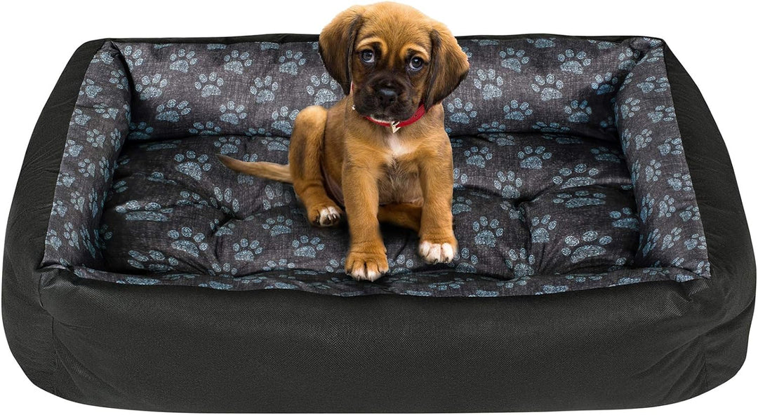 SuperKissen24. Hundebett Hundekorb Hundesofa Tierbett für Kleine, Mittlere und Grosse Hunde - Waschb