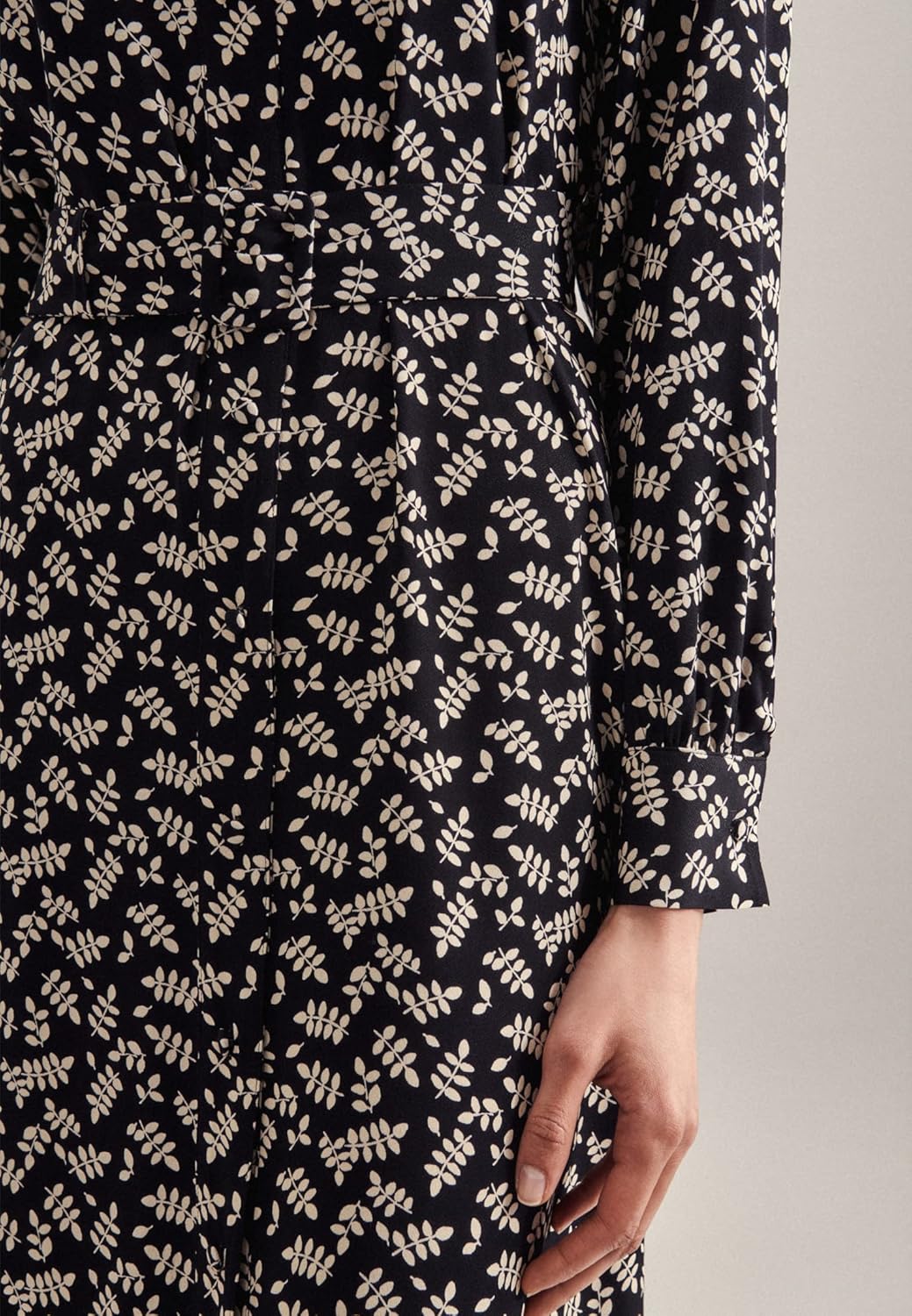 Seidensticker Damen Kleid 40 Schwarz, 40 Schwarz