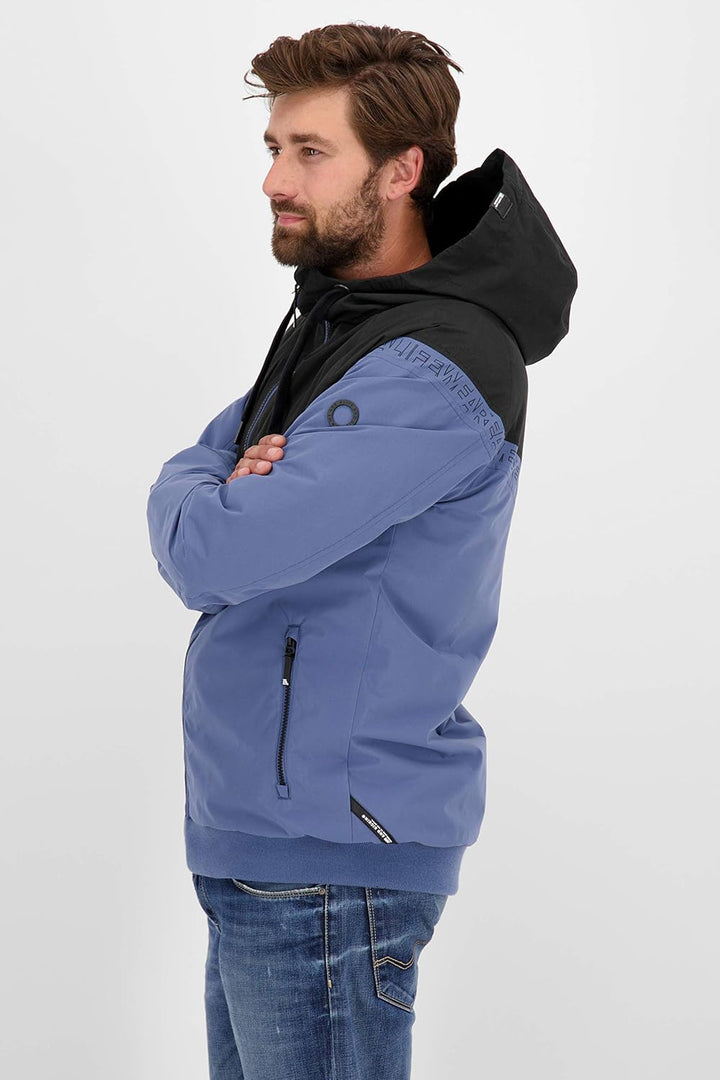 ALIFE and Kickin JackAK Jacket – Herren Übergangsjacke Kurz – Leicht & Winddicht – Ideal für Frühlin