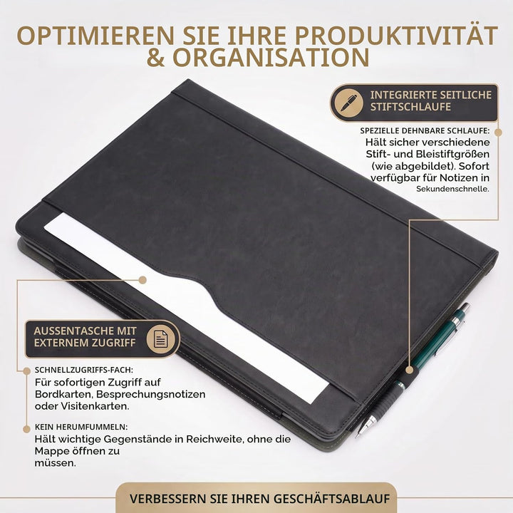 TYTX Leder Laptop Hülle für MacBook Pro 16 Zoll (2023/2021) A2780 M2 Pro / M2 Max A2485 M1 Pro / M1