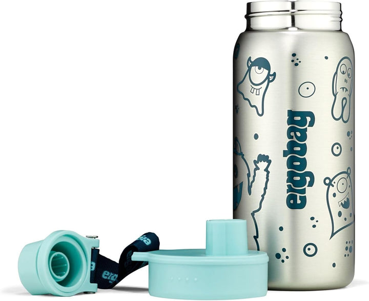 ergobag Edelstahl Trinkflasche Petrol Petrol 500 ml, Petrol 500 ml