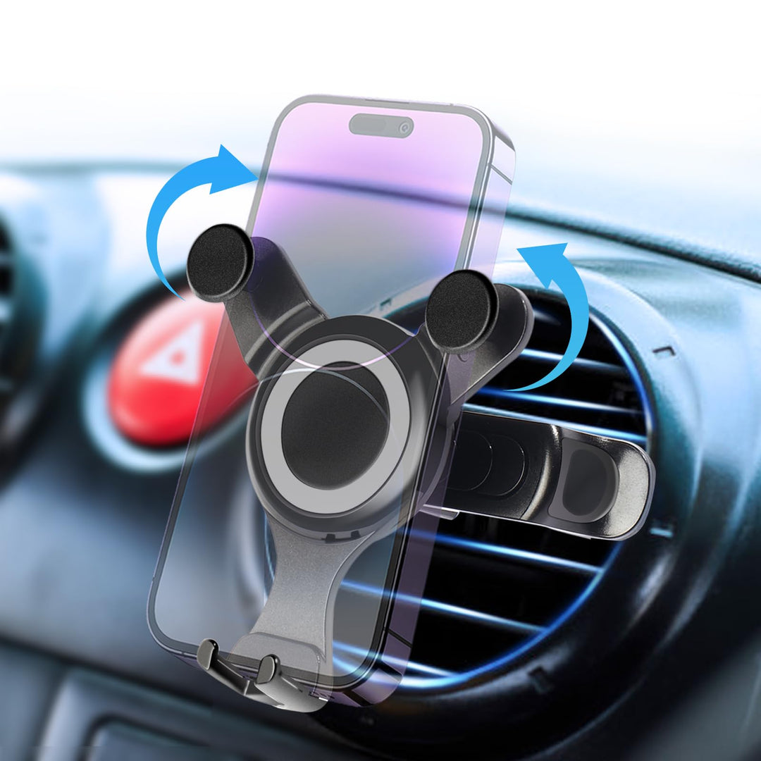 Handyhalterung Auto für Runde lüftungen Kratzschutz KFZ Handy Halterung für Mercedes-Benz A/B/C/E/S