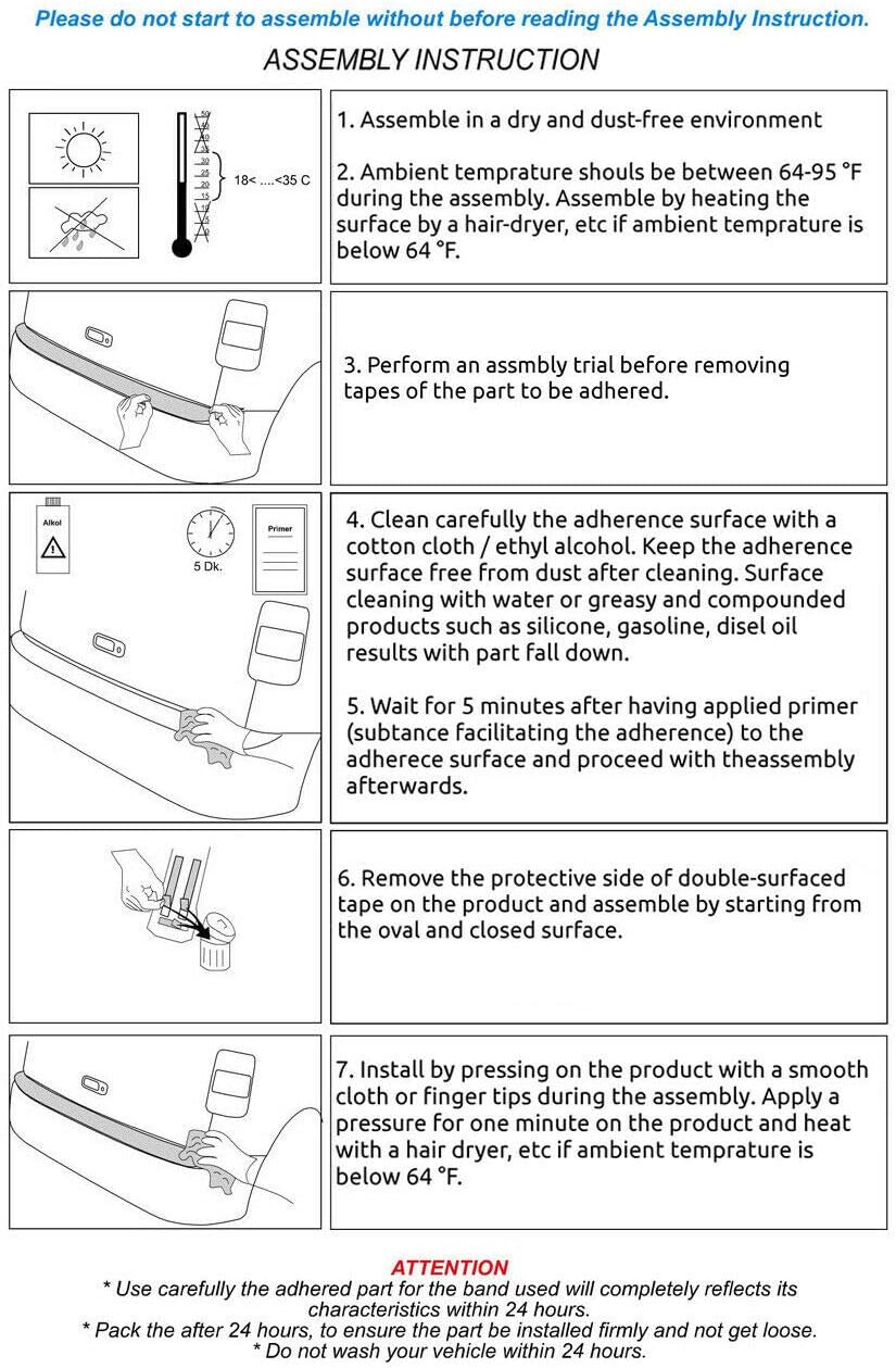 OMAC Ladekantenschutz Stossstangenschutz Heckstossstange kompatibel mit Peugeot 3008 II 2016-2020 |