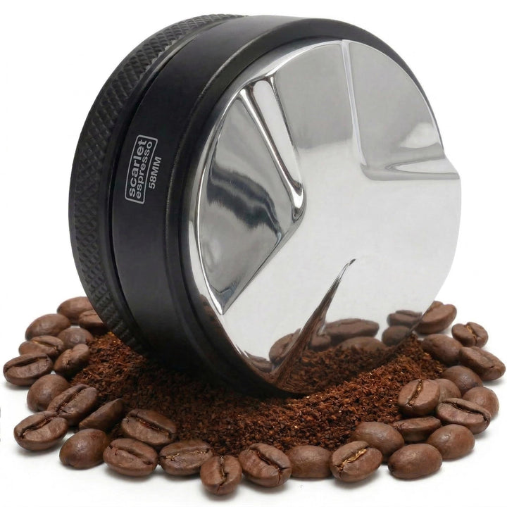 scarlet espresso | Distributor »Grande TRE«, gleichmässige Verteilung von Kaffeepulver im Siebträger